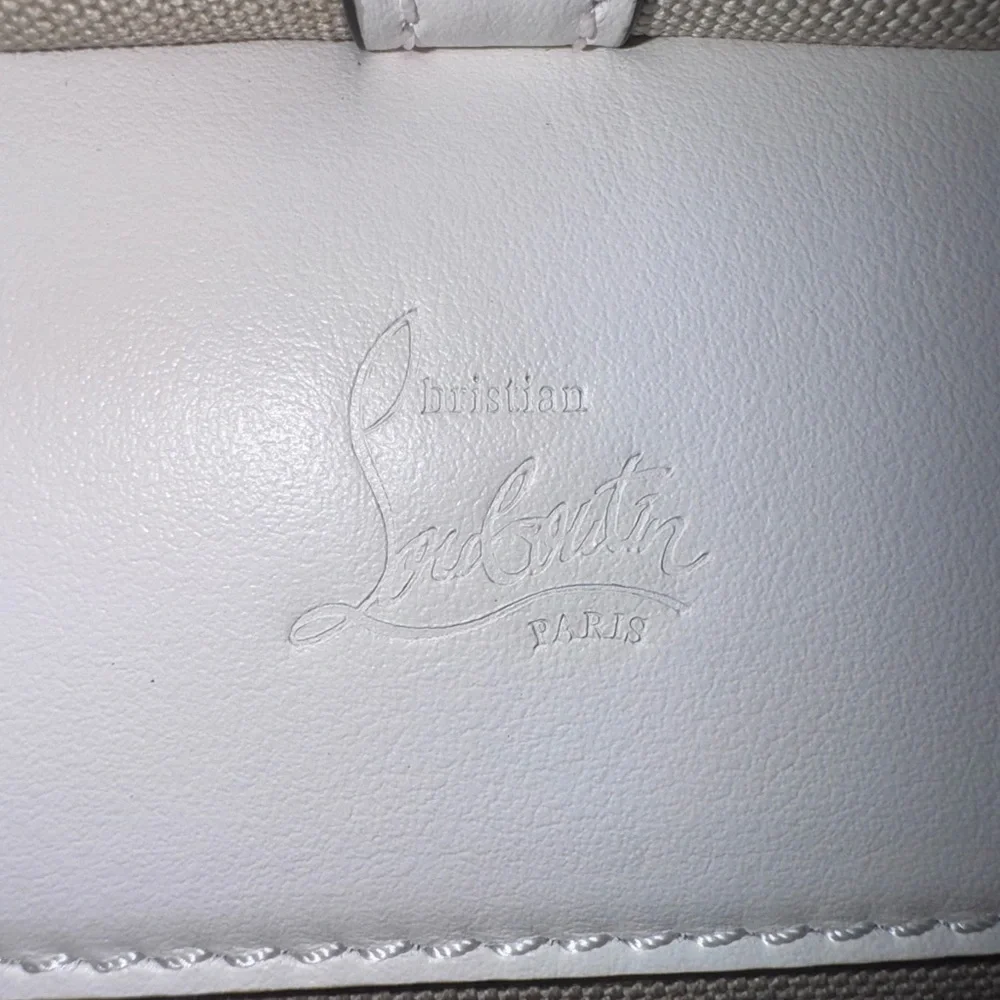 Christian Louboutin canvas frangibus tote - Picture 6 of 13